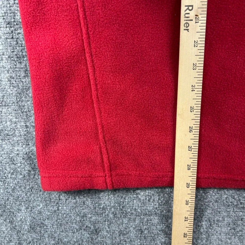Columbia Fleece Vest Mens XXL Red WSU Cougars Collegiate Flanker‎ Full Zip NWT